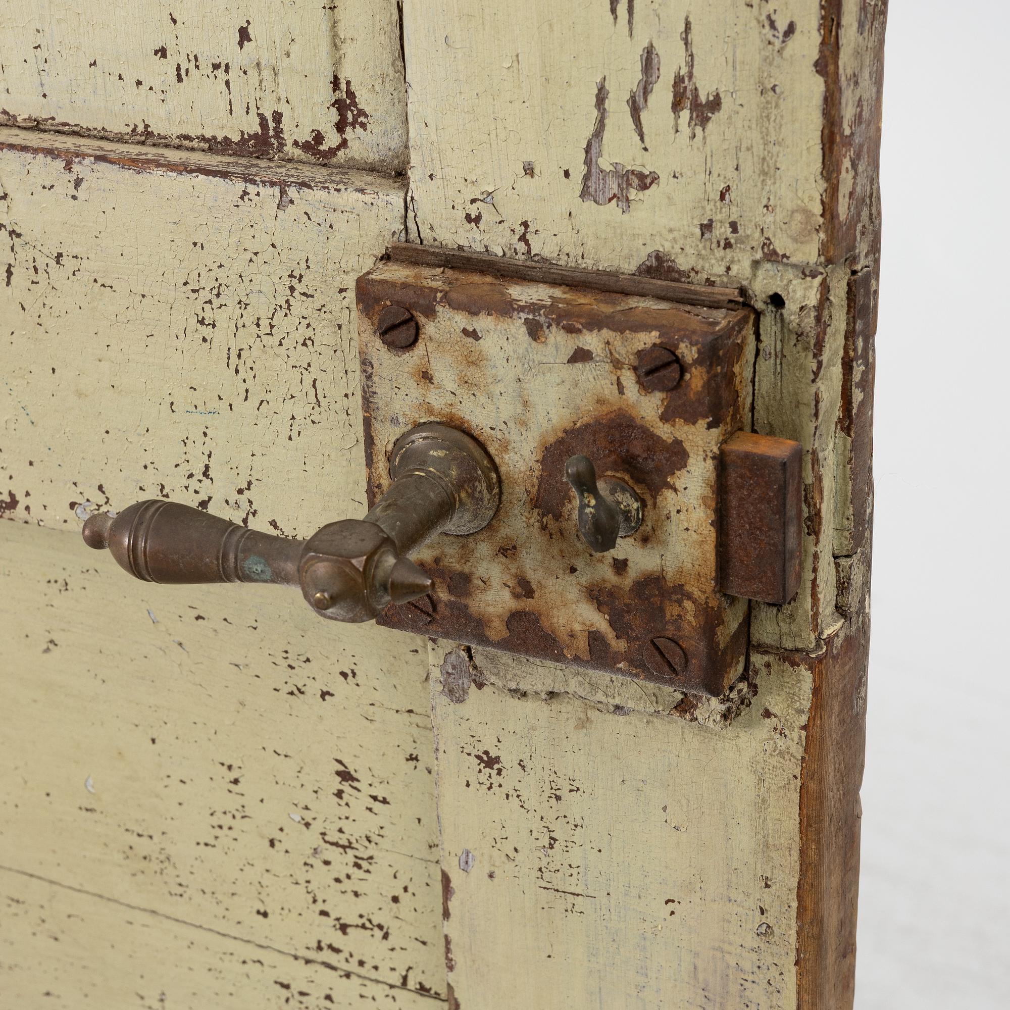 A Swedish late 18th century door.