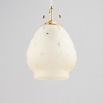 Ceiling lamp, Swedish Modern, 1940s.