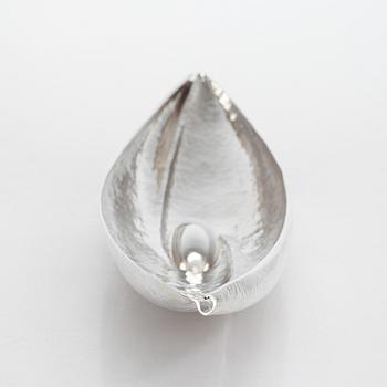 Tapio Wirkkala, skål TW 9, sterlingsilver, Kultakeskus, Tavastehus 1971.