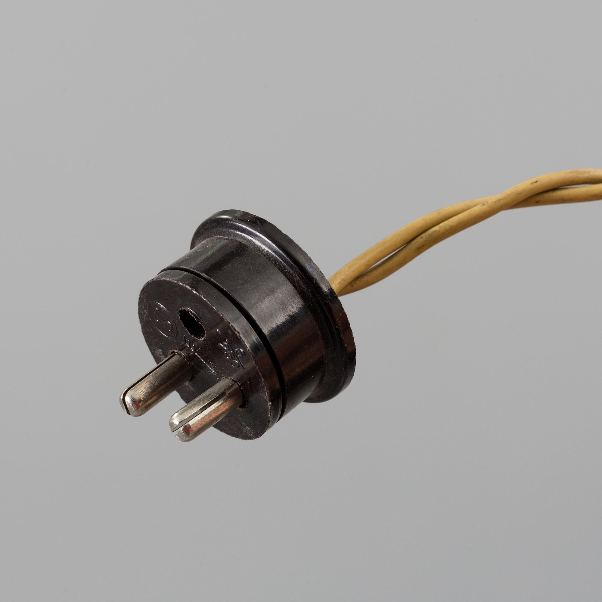 An early 20th century jugend ceiling light.