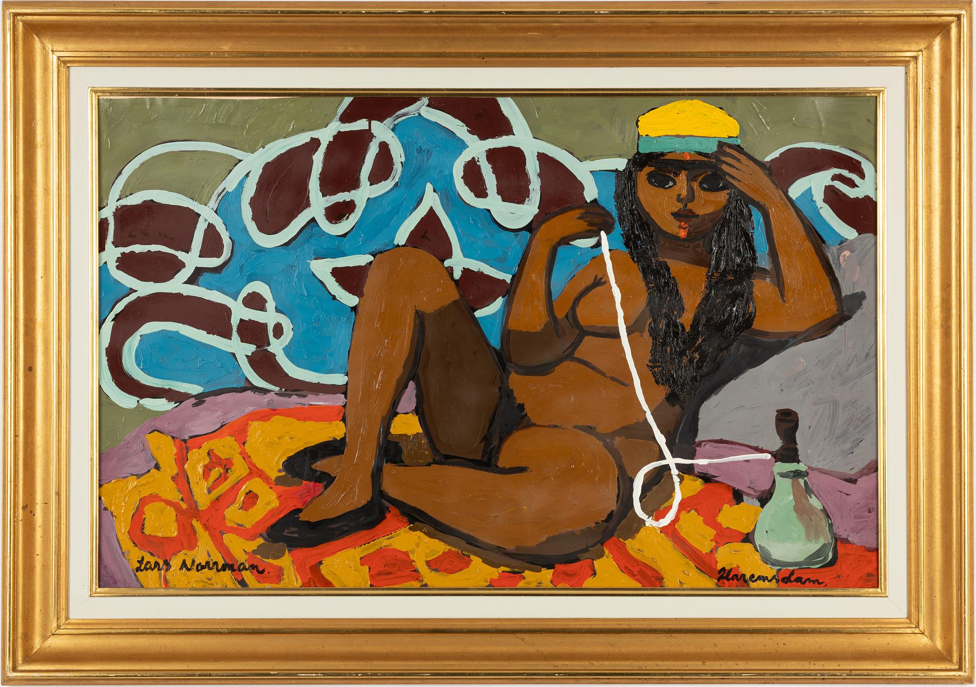 Lars Norrman, Modell med vattenpipa.