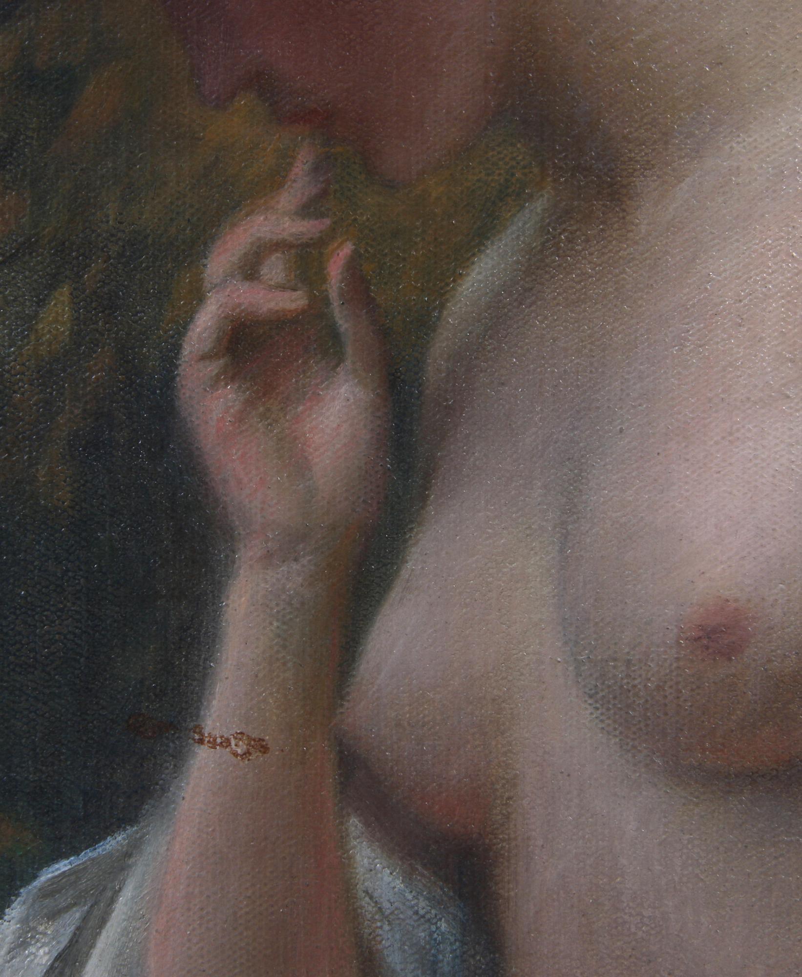 RUDOLF FUCHS, olja på duk, sign. o dat. 1914.