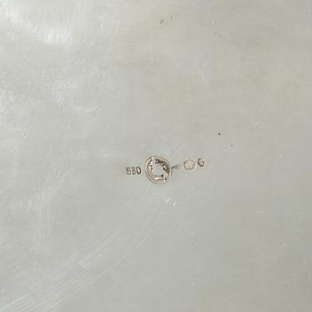 SKRIN, silver, importstämplad, omkring 1900. Vikt 450 gram.