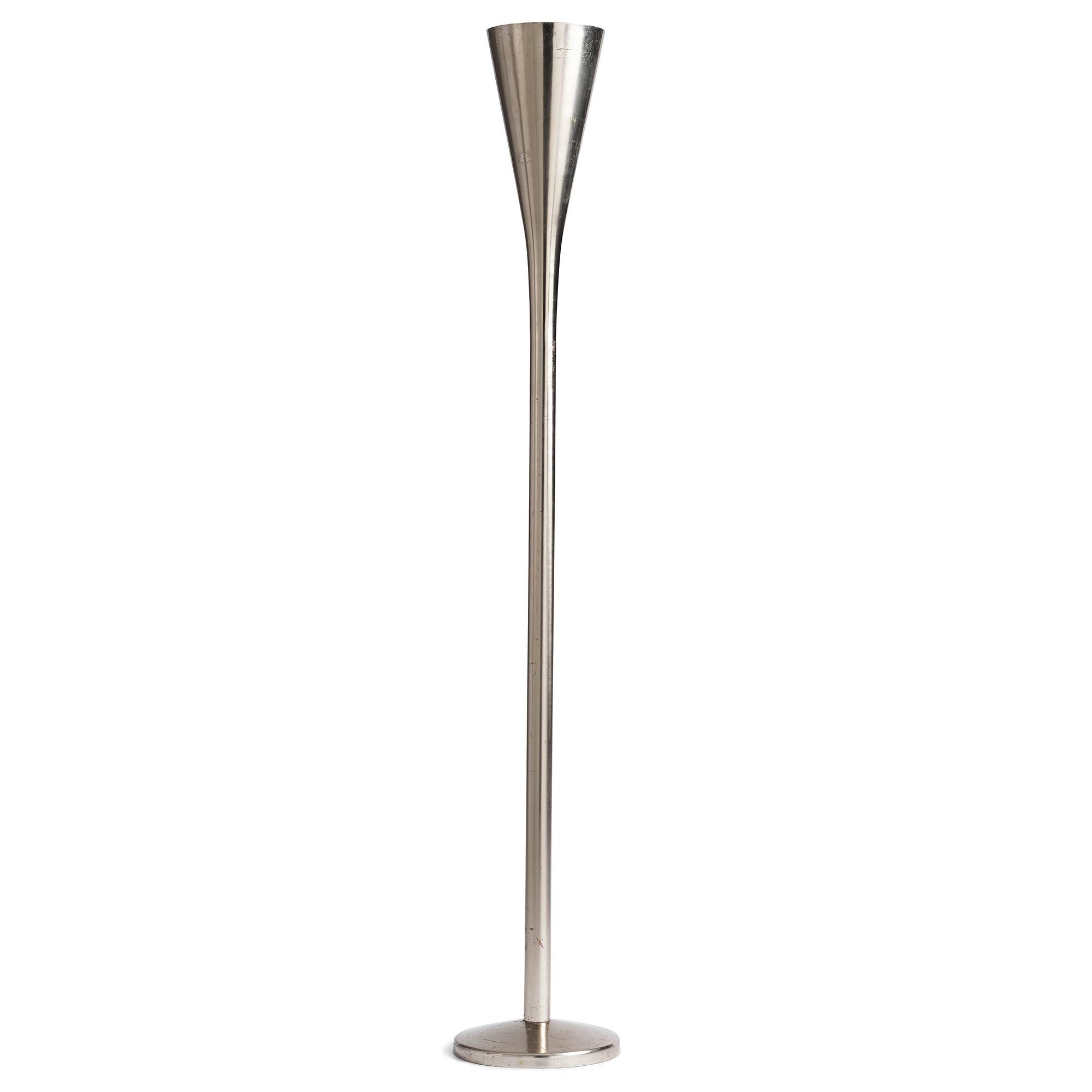 Pietro Chiesa, a floor lamp, Fontana Arte Italy, post 1935.