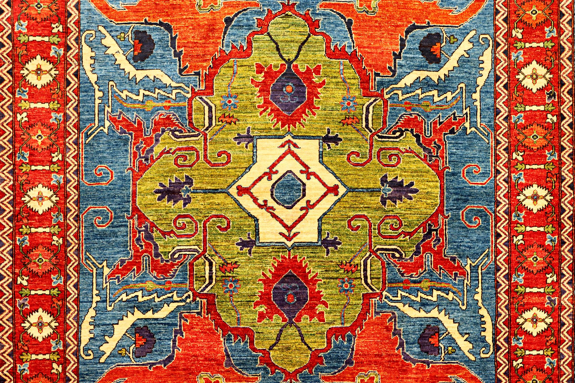 A Kasak carpet, c. 295 x 207 cm.
