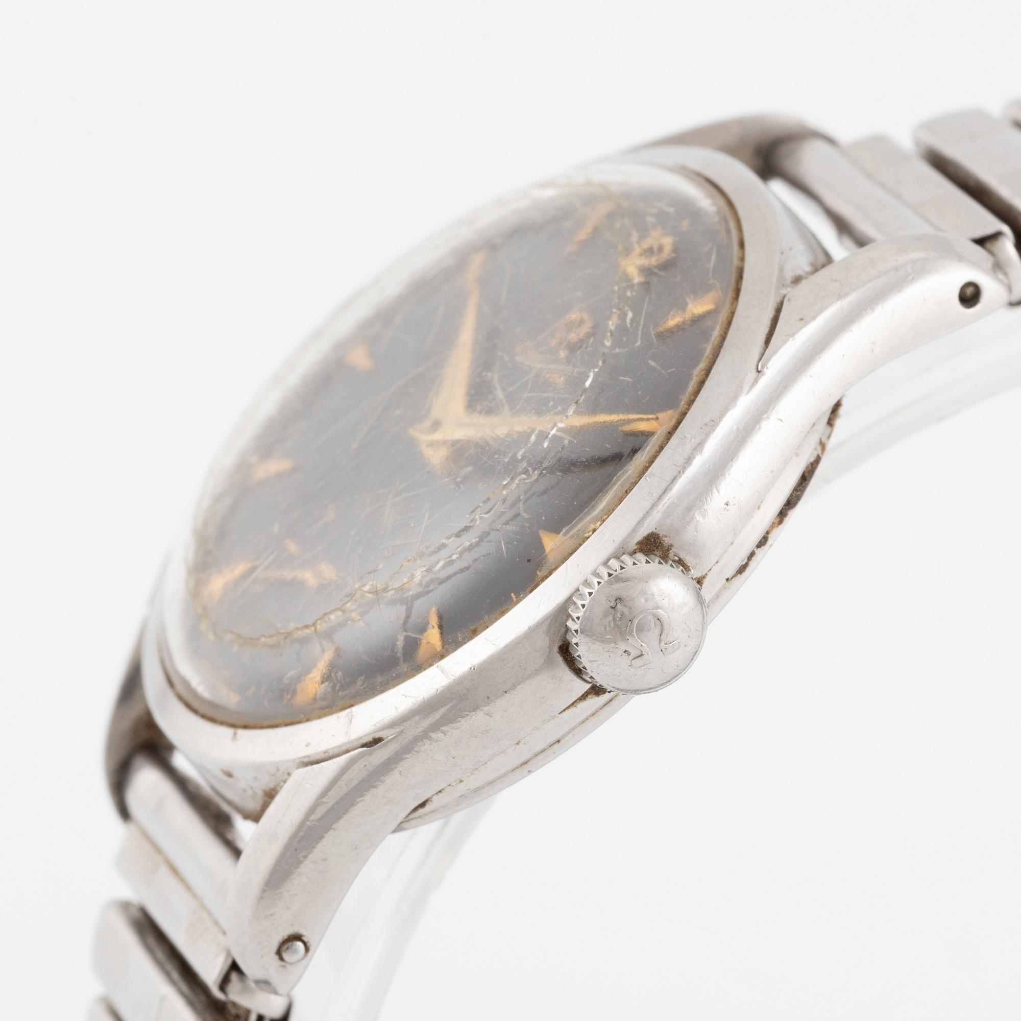 Omega, armbandsur, 36 mm.