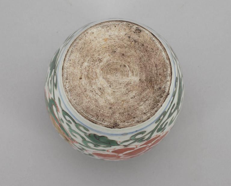 URNA, porslin, Kina, Kangxi, (1662-1722).