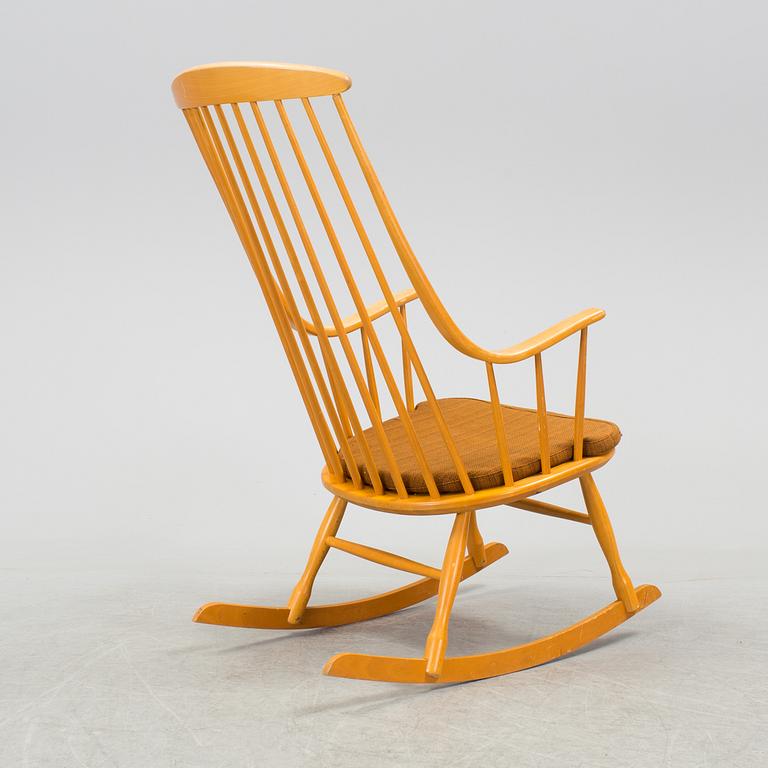 A rocking chair by Lena Larsson, Nesto, Nässjö stolfabrik.