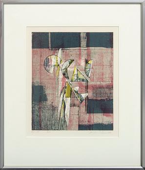 Anders Österlin, 2 signed and numbered colour lithgraphs 72/165 and 183/210.