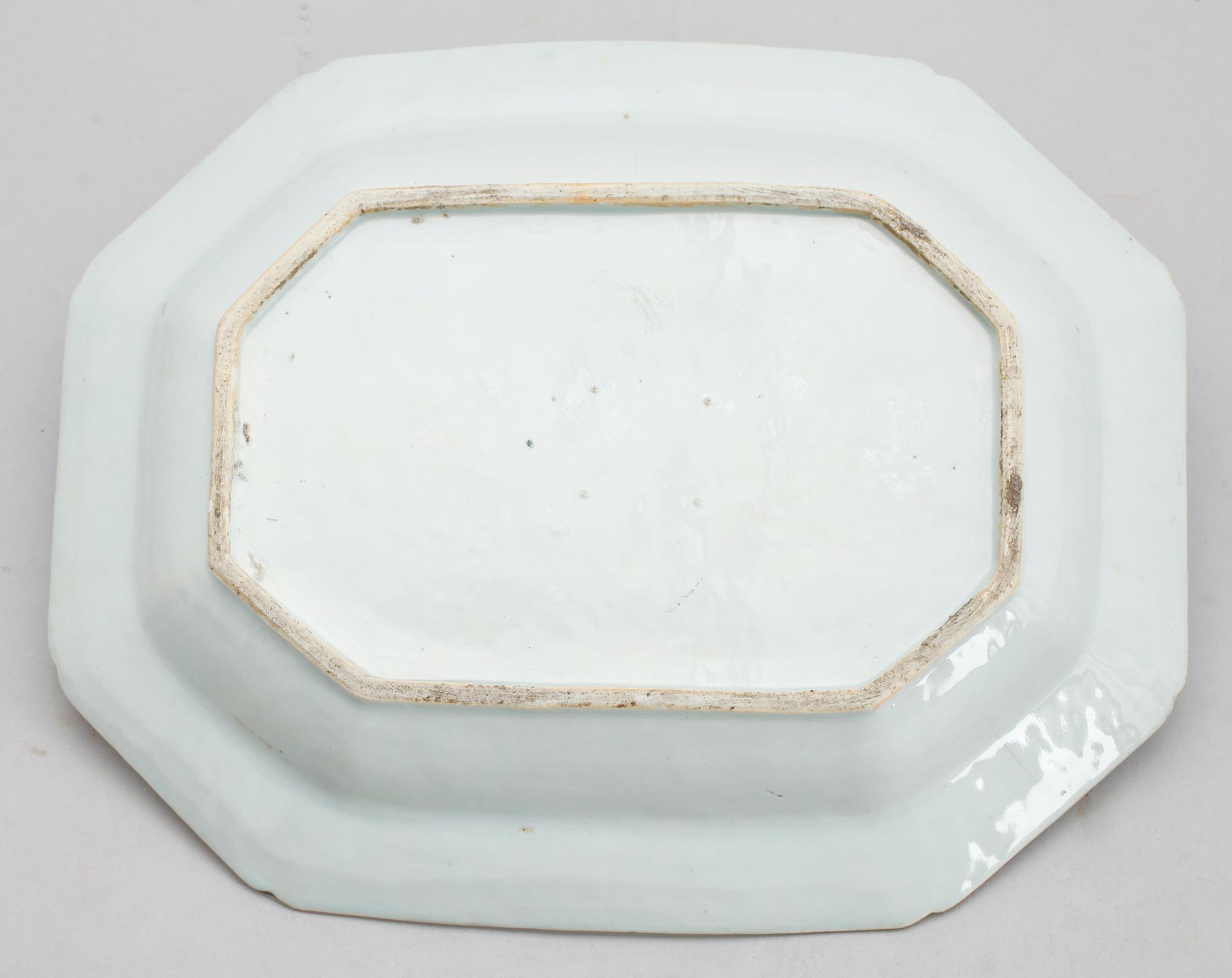 SKÅLFAT, porslin, Kina, 1700-/1800-tal.