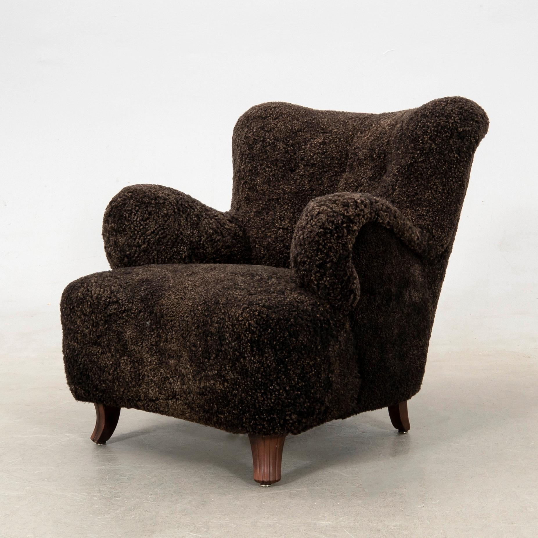Armchair, Swedish Modern, 1940s.