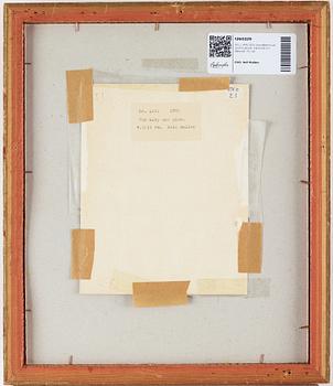 NELL WALDEN, blandteknik på grafisk grund, signerad och daterad -72.