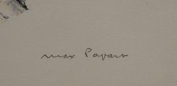 PAPART, MAX, färglitografi, sign o numr- 1/75.