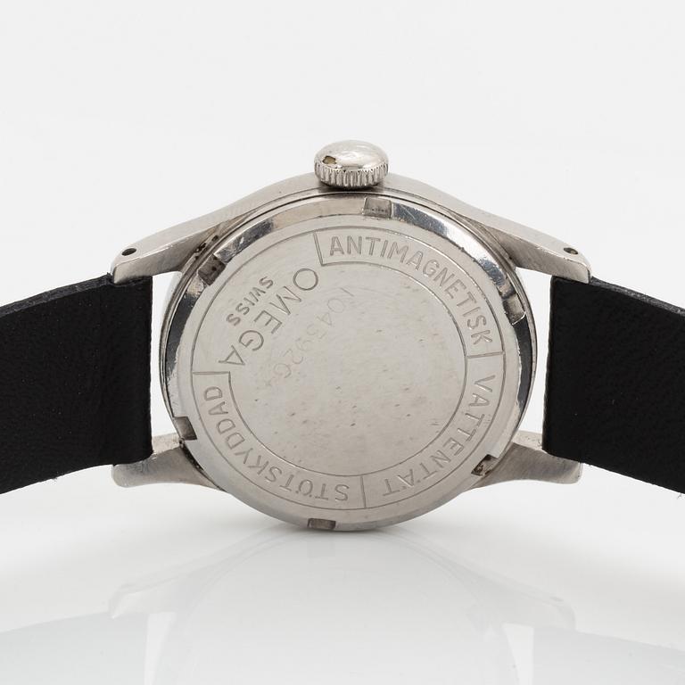 Omega, Officer, wristwatch, 30,5 mm.