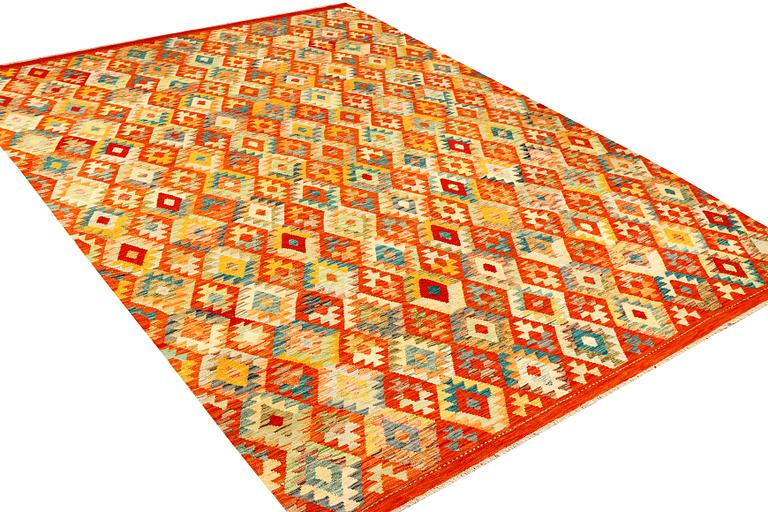 Matta, Kelim, Afghanistan, ca 349 x 246 cm.