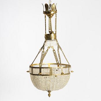 Chandelier, first half of the 20th century.