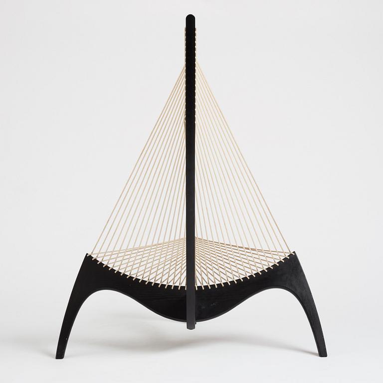 Jørgen Høvelskov, a "The Harp Chair", Christensen & Larsen, Denmark, 1970-80's.