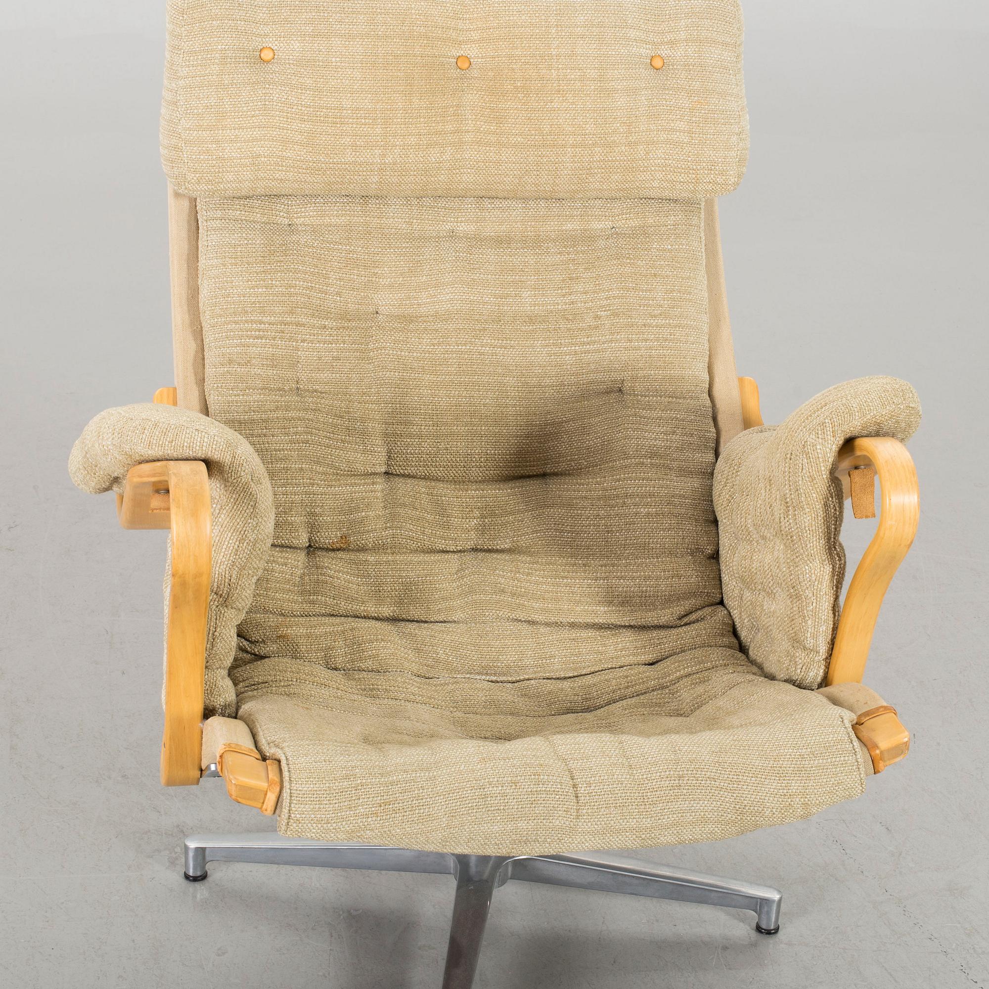 BRUNO MATHSSON, lounge chair, "Pernilla", Dux, the second half of the 20th century.