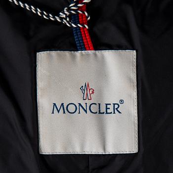 A Moncler down coat, size 2.
