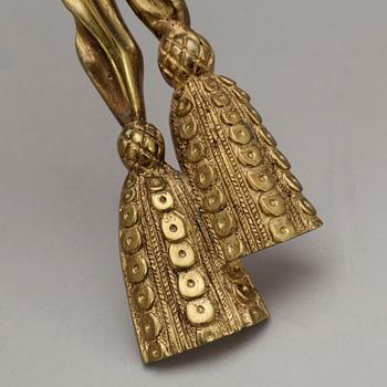 VÄGGLAMPETTER, ett par, mässing, LOUIS XVI-stil, 1900-talets första hälft.