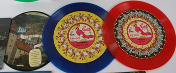 BILD-LP/EP och 78-varvare, Vogue The Picture Record, samt LJUDVYKORT, 22 st.