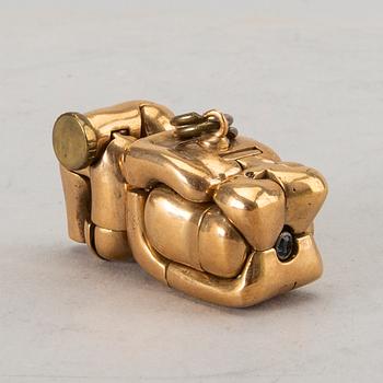 MIGUEL ORTIZ BERROCAL, a bronze pendant/sculpture.