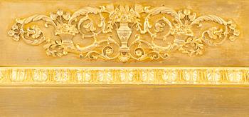BORDSPENDYL, senempire, 1800-talets mitt.