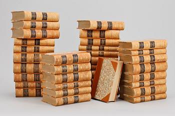 BÖCKER, 35 vol, August Strindbergs samlade verk, Albert Bonniers Förlag, 1912-1921.