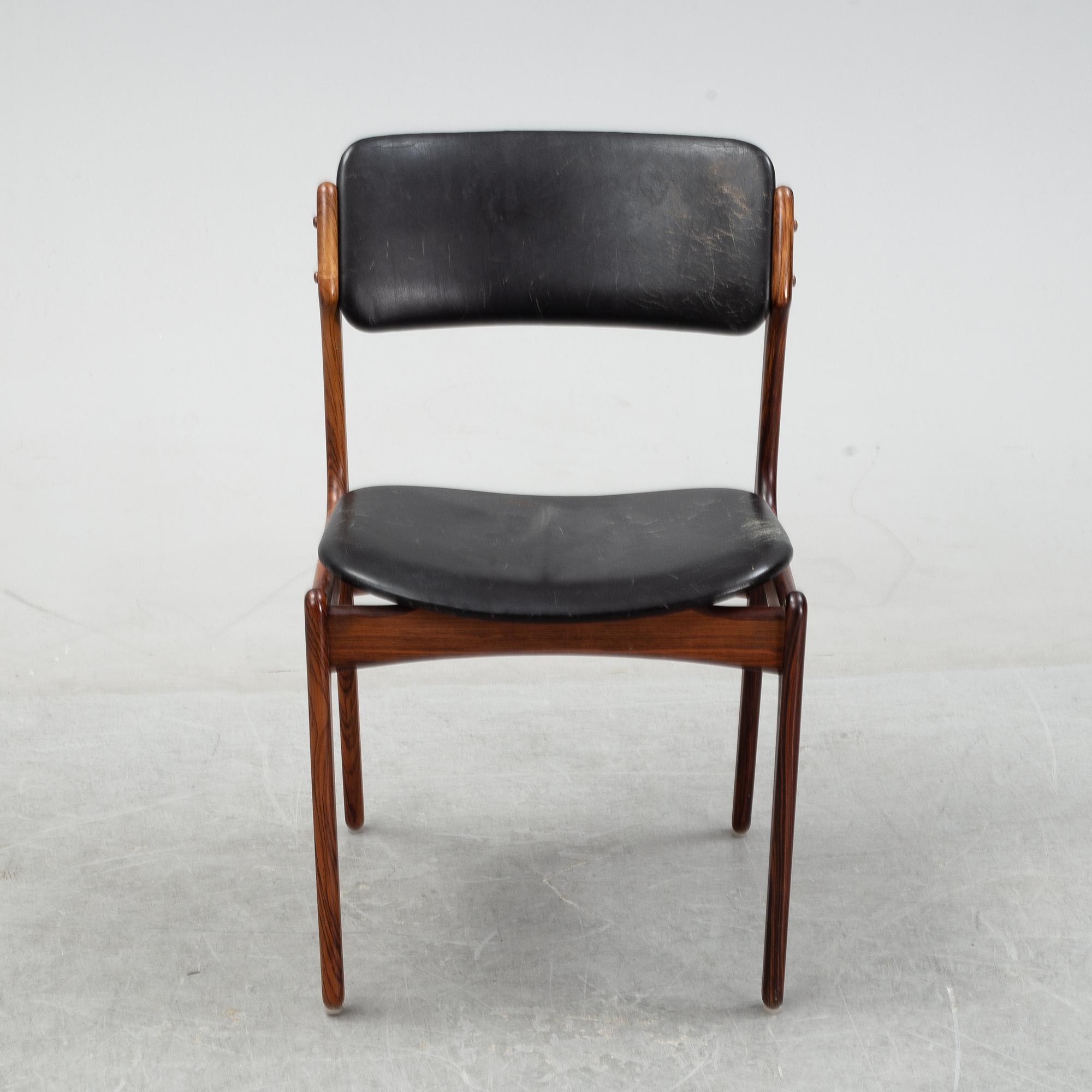 Erik Buck, stol, "OD 49", OD möbler, Danmark, 1960-tal.