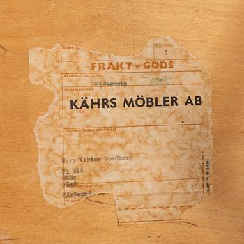 Chairs  6 pcs, Kährs, Nybro, 1970s.