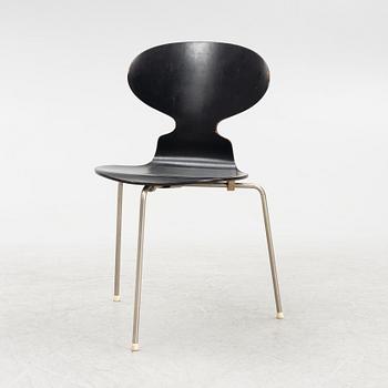 Arne Jacobsen, stol, "Myran", Fritz Hansen, Danmark, 1950-tal.