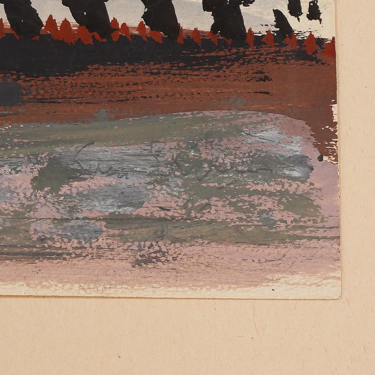 watercolour, signed and dated -23?.