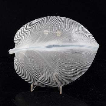 Tyra Lundgren, fat, glas, Venini, Murano, Italien.