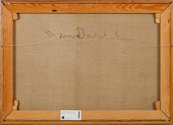 HANS DAHLIN, olja på duk, monogramsign och dat 80.