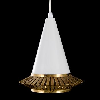 A mid-20th century pendant K 2-1 light for Idman, Finland.