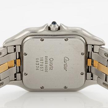 Cartier, Panthère, wristwatch, 29.5 x 29.5 (39.5) mm.