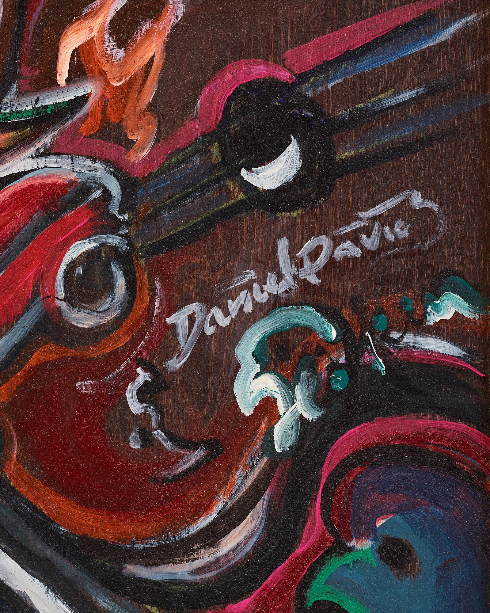 SVEN-ARNE HÖKENSTRÖM, olja på pannå, signerad.