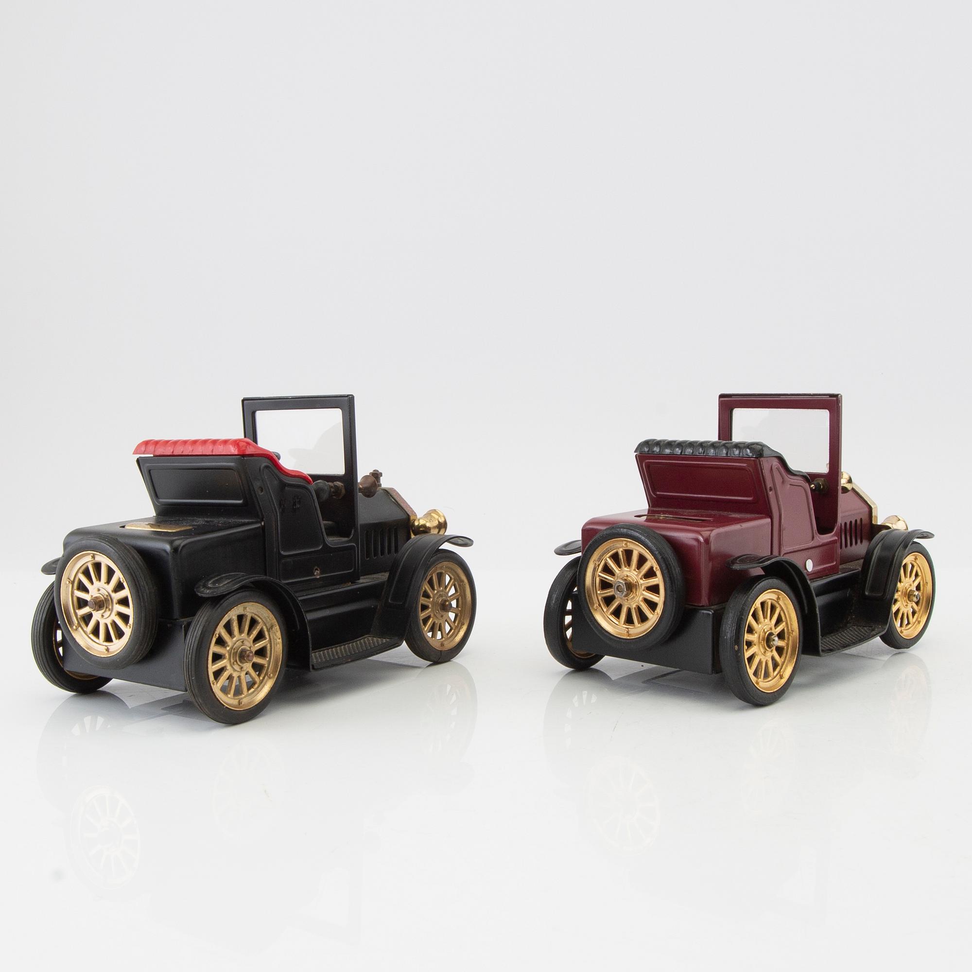 Bordständare 4 st Consul Oldtimer 1900-talets andra hälft.