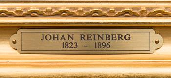 JOHAN JAKOB REINBERG, "A view of the river Aura in Turku".