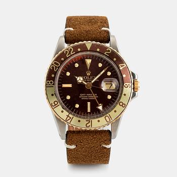 55. Rolex, GMT-Master, "Root beer", "Nipple Dial", ca 1970.