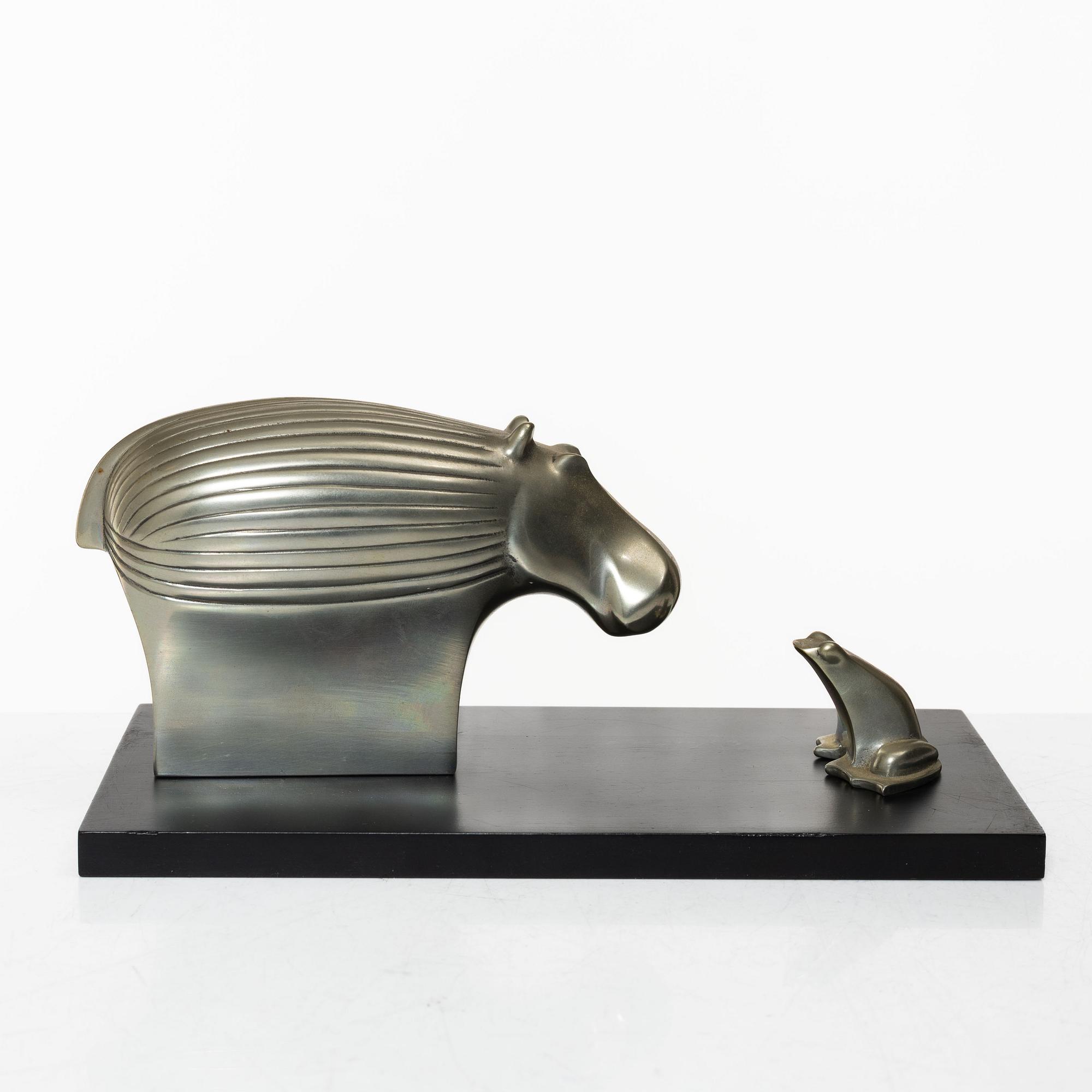 Gunnar Cyrén, a two-piece figure group.