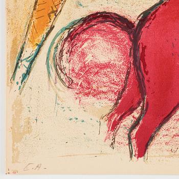 Marc Chagall, "La Tour Eiffel à l'âne".