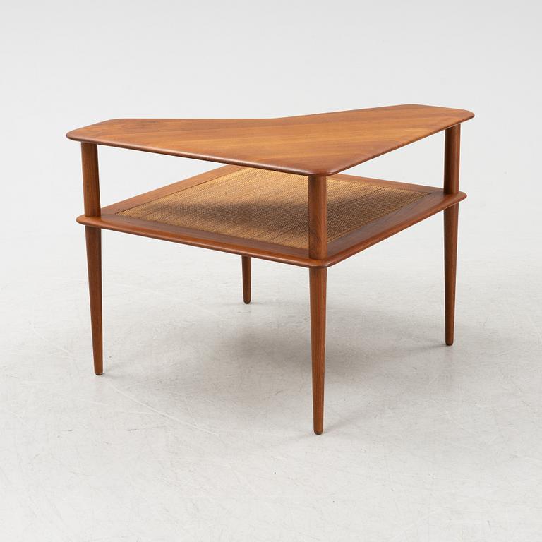 Peter Hvidt & Orla Mølgaard Nielsen, a 'Minerva' teak cofee table, France & Son, Denmark.