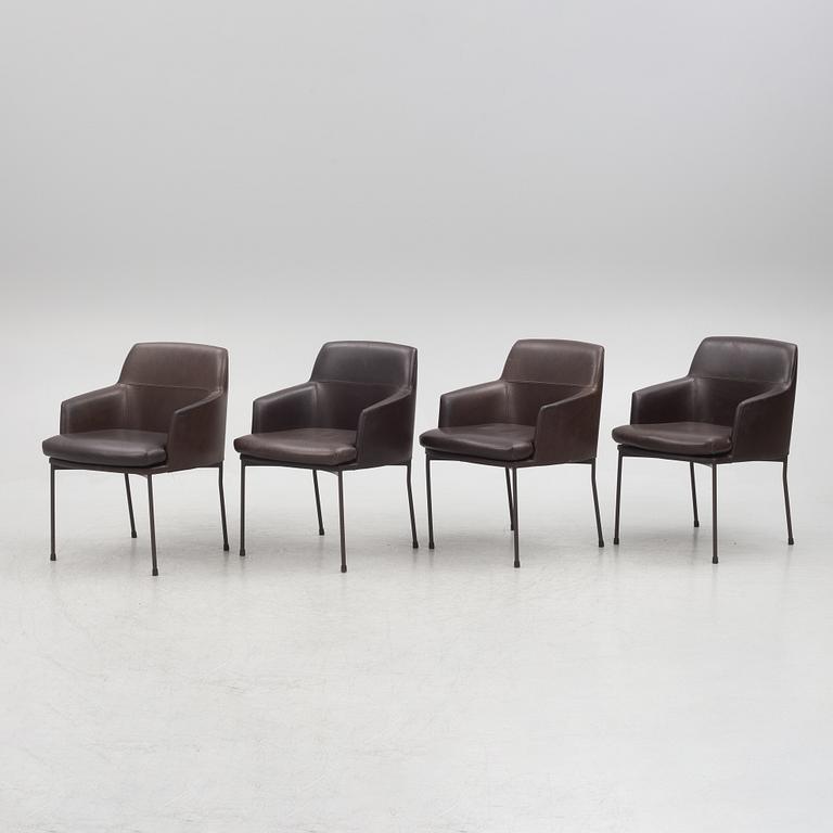 Claesson Koivisto Rune, four "Montevideo" chairs, Tacchini, Italy.