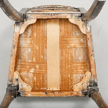 STOL. Gustaviansk, 1700-talets slut.