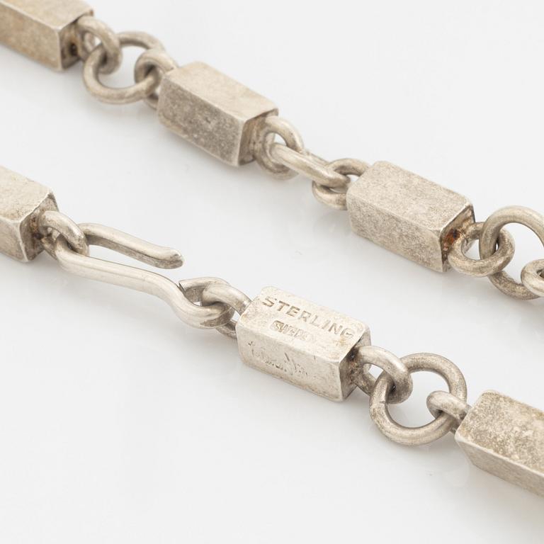 Wiwen Nilsson, sterling silver necklace.