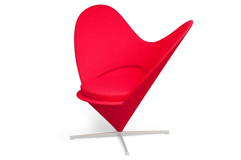 Verner Panton, HEART CONE CHAIR.