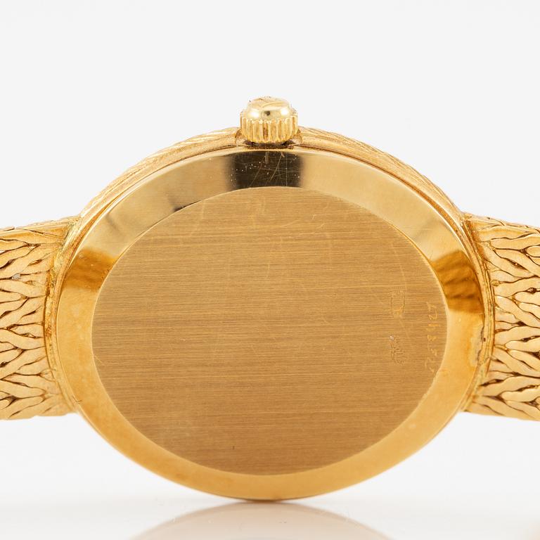 Tissot, wristwatch, 18K gold, 17 mm.