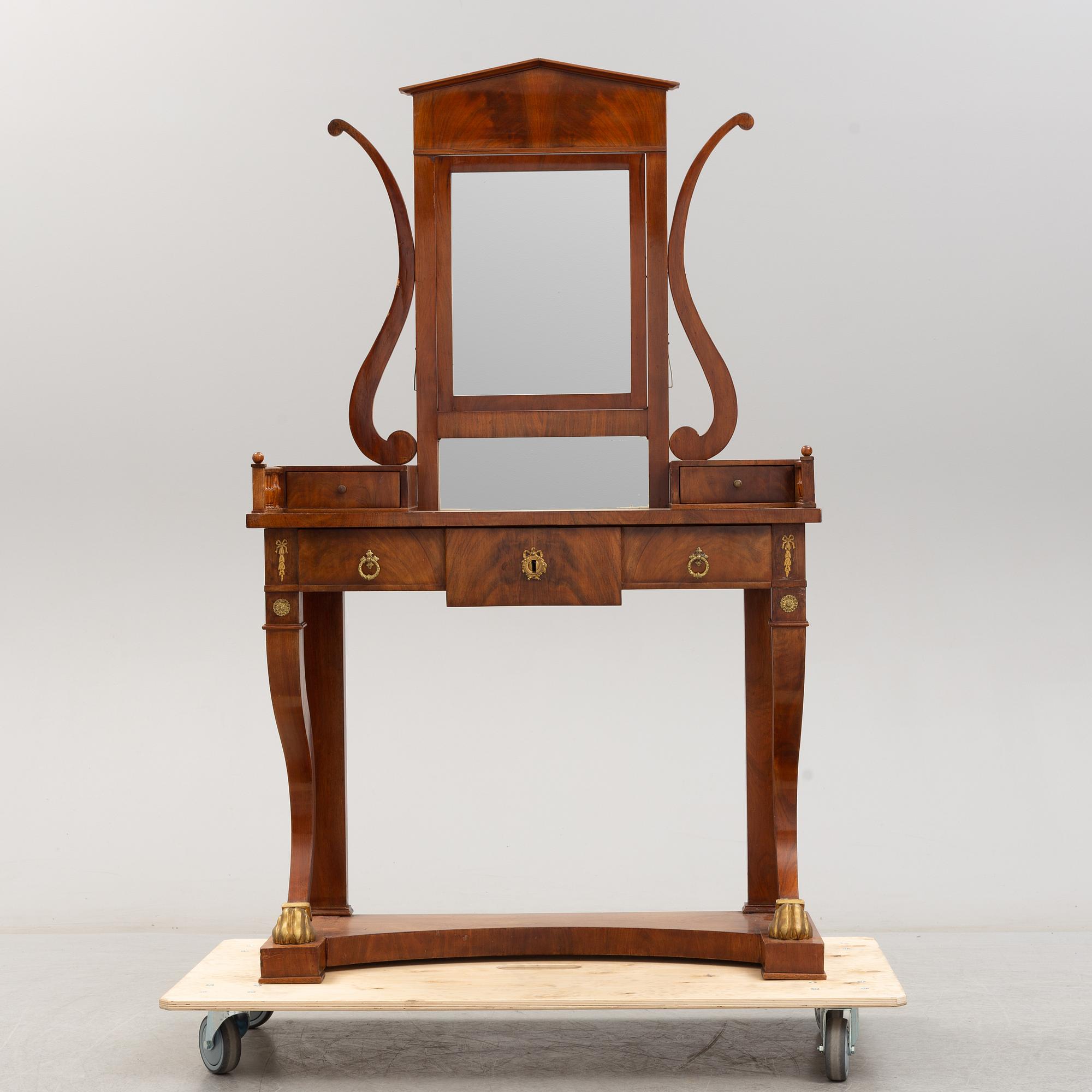 A first half of the 19th century dressing table.