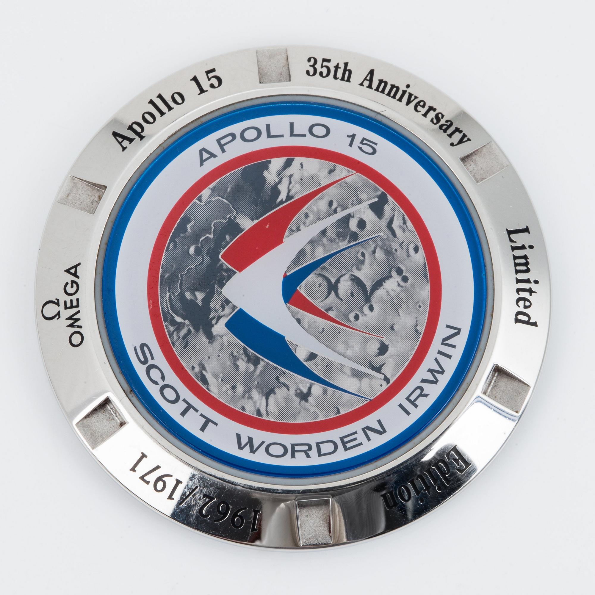 Omega, Speedmaster, kronograf, "35th Anniversary of Apollo XV".